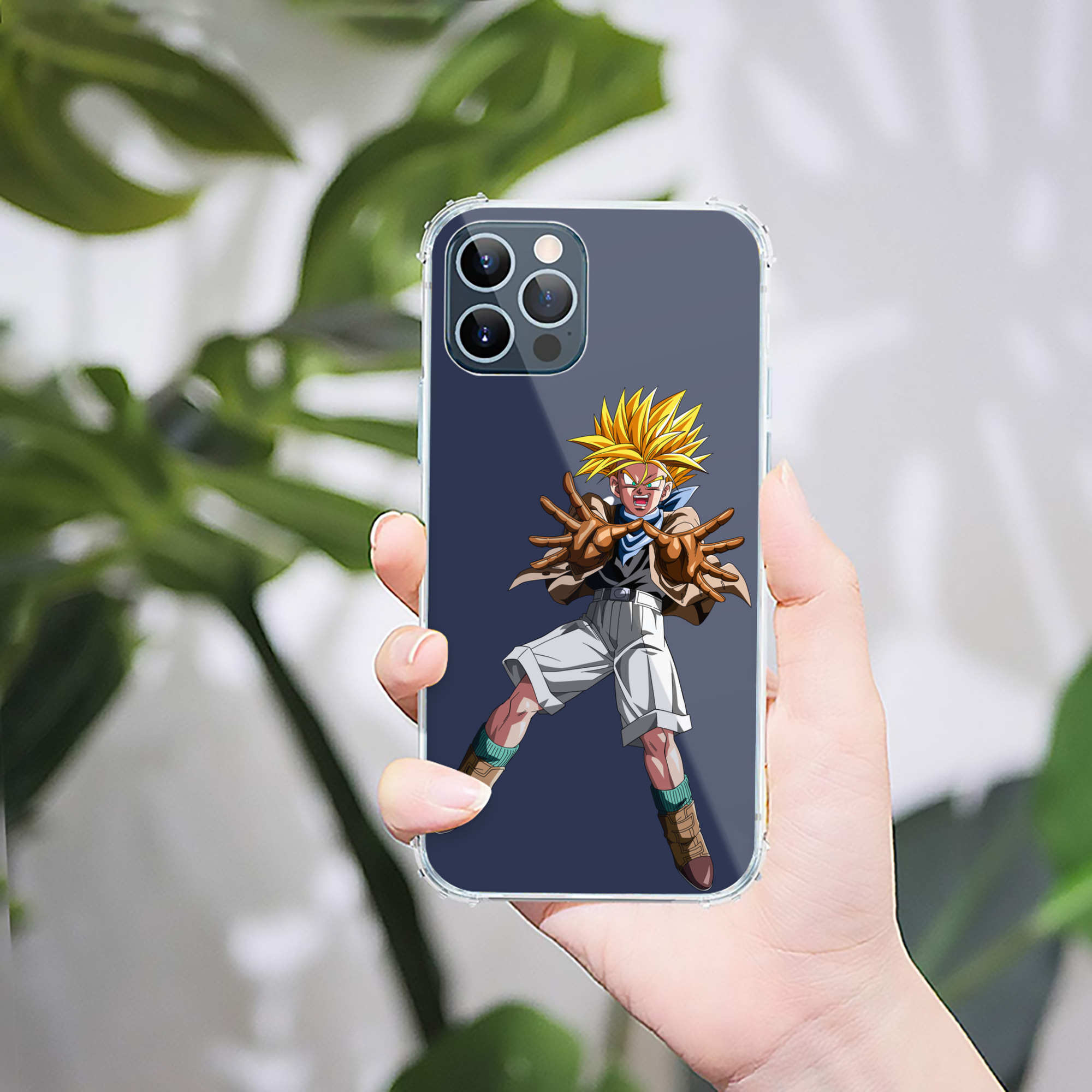 （画像用） ドラゴンボール DRAGON BALL 【iPhone 12シリーズ対応】透明スマホケース（クリアソフトケース）